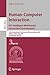 Produktbild Human-Computer Interaction. HCI Intelligent Multimodal Interaction Environments: 12th International Conference, HCI International 2007, Beijing, ... Notes in Computer Science, 4552, Band 4552)