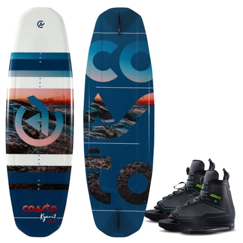 Brunelli - Brunelli Coast KYANIT 140 Planche de wakeboard Flex avec fixation 39-46