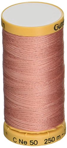 Hilo de Algodón Natural 273 Yardas- Rosa Coral miniatura 1