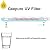 Geekpure 6 Watt UV Filter for 6 Stage Reverse Osmosis RO System (1 GPM)