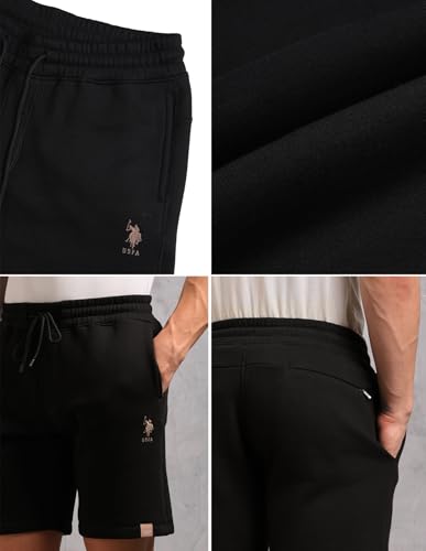 Image of U.S. Polo ASSN. Men's OES10 Cotton Terry Lounge Shorts