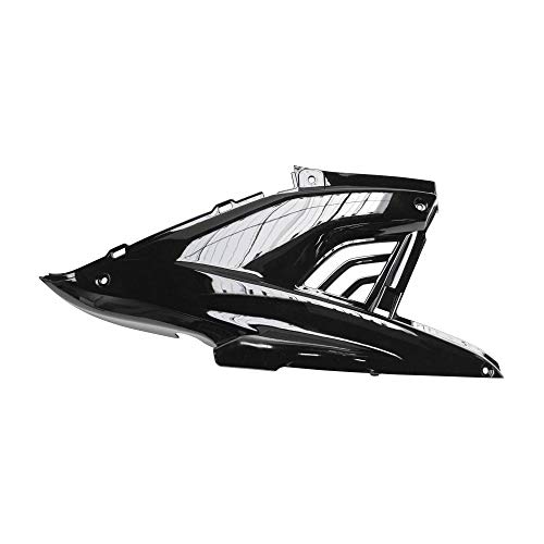 carenage-capot moteur scoot compatible avec mbk 50 nitro 1997+2012-yamaha 50 aerox 1997+2012 noir brillant droit -p2r-