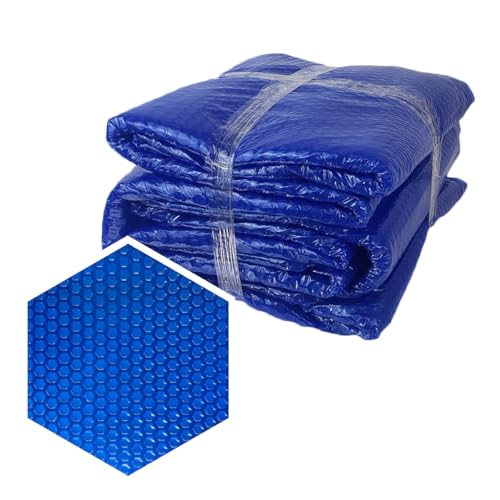 Capa Manta Térmica Para Piscina 5 x 2,5m Proteção Uv 300 Micras Azul Induplas