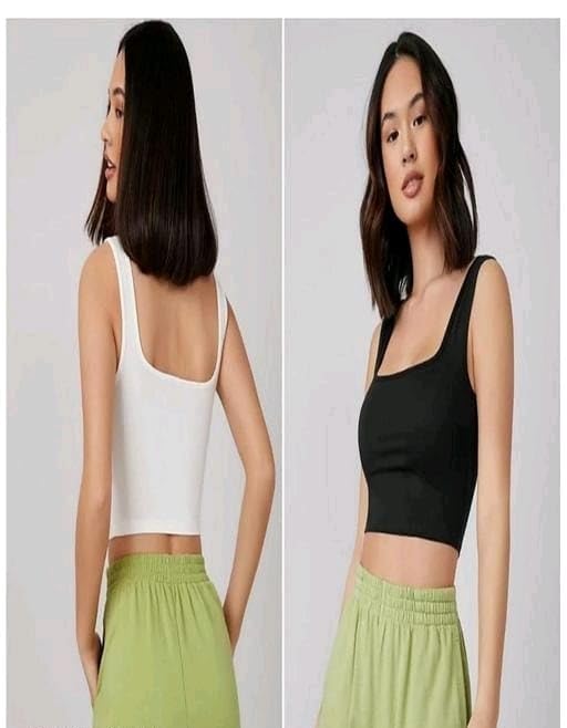 TUSI Women's Premium Cotton Tank Top (in, Alpha, XL, Regular) 4