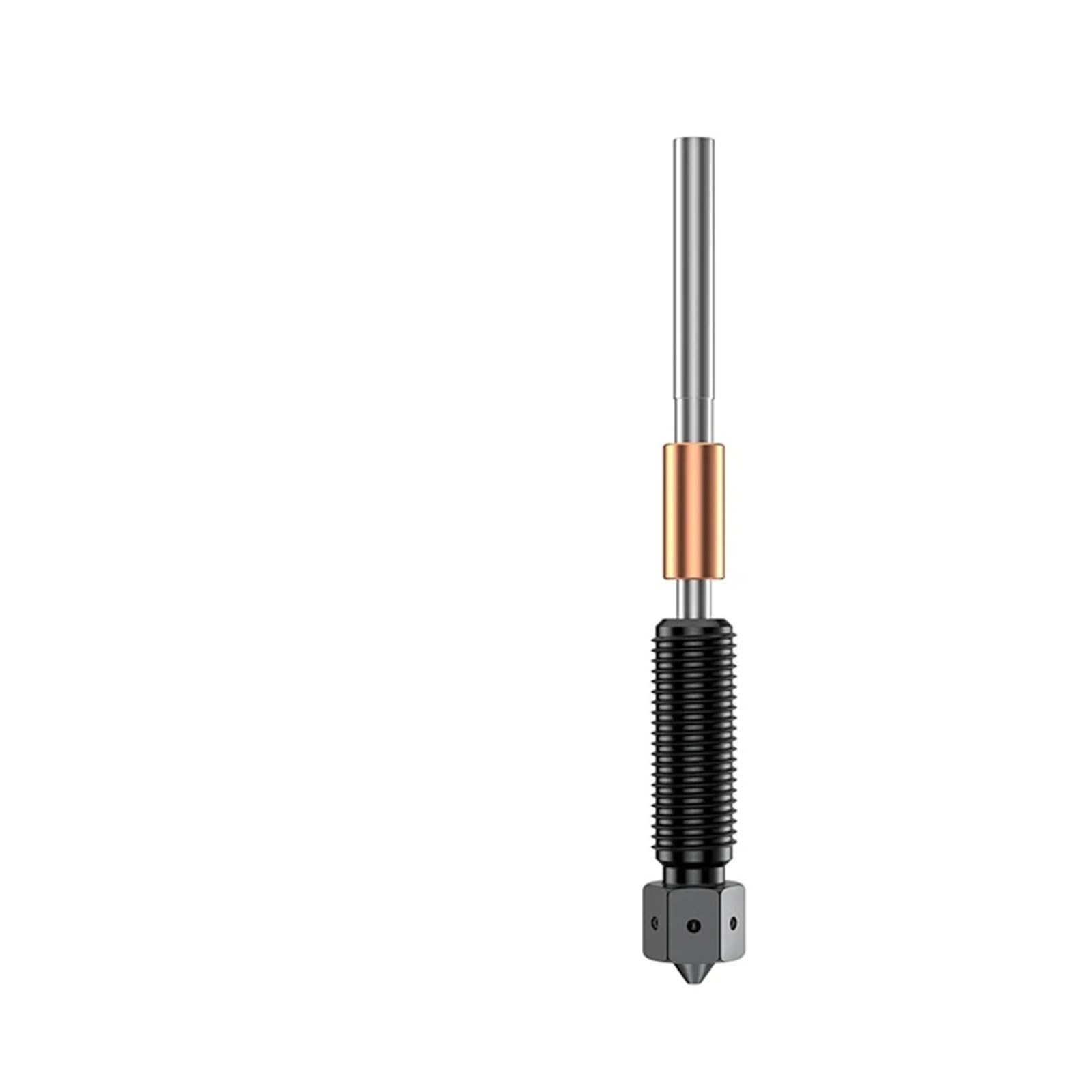 Boquilla de acero endurecido, Conjunto de boquilla alto flujo, aleación Ti acero endurecido 0,4 mm for K1C Ender-3V3