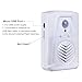 PIR Motion Sensor Activated Sound Player Speaker with USB Cable, Download Your own MP3 Audio Files to Play Speech, Music or Sound Effects (White)