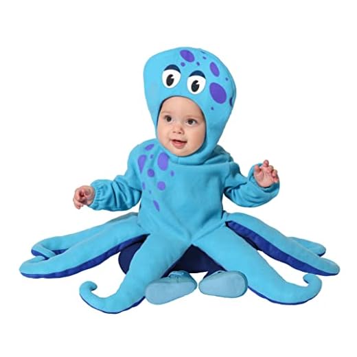 Atosa disfraz pulpo unisex bebé azul 24 meses