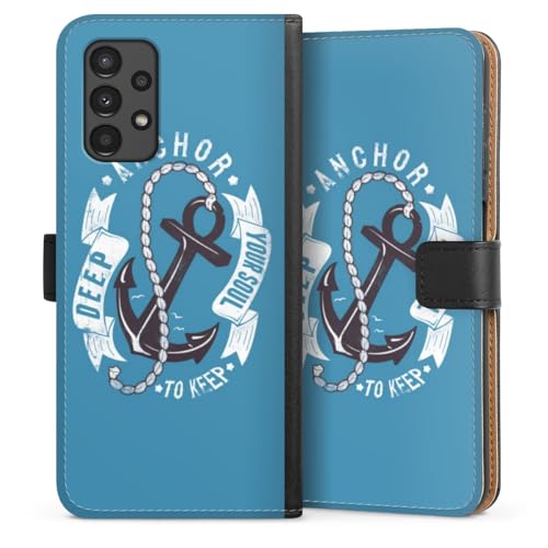 Etui Folio Samsung Galaxy A13 4G DeinDesign Housse Magnétique Portefeuille
