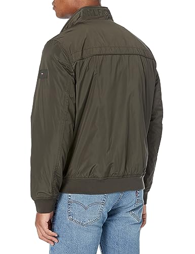 Image of Tommy Hilfiger Men's Performance Faux Memory Bomber Jacket