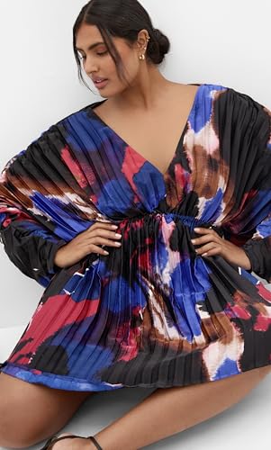 City Chic Women's Plus Size Chloe Geometric Print Mini Dress3