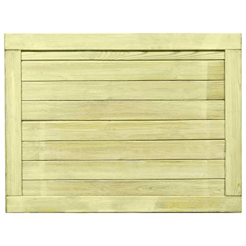 vidaXL Kiefer Imprägniert Gartentor 75x100cm Zauntor Holztor Pforte Garten Tor