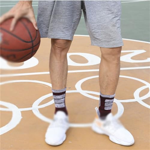 Chaussettes de course absorbant la sueur avec semelle bouclette - 3