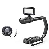 Handheld Stabilizer & Video Led Lights & Remote Control Skateboard for DJI OSMO Camera iPhone,...