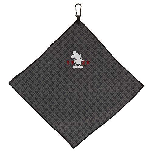 Team Effort Serviette en Microfibre Grise Disney Mickey Mouse Golf 38,1 x 38,1 cm Mickey Mouse Golf 38,1 x 38,1 cm Serviette en Microfibre Grise, Multicolore, NA