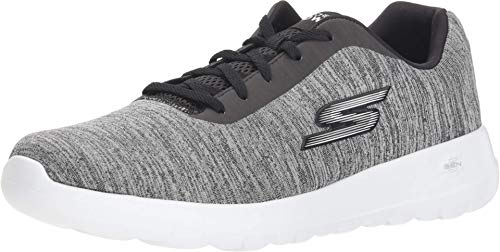 Skechers mens GO WALK MAX-HERO BLACK/WHITE Walking Shoes -11 UK (12 US) (54633)