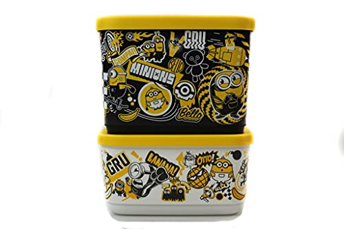 Prodotto originale Tupperware Tupperware Minion 38575 - Set di 2 contenitori