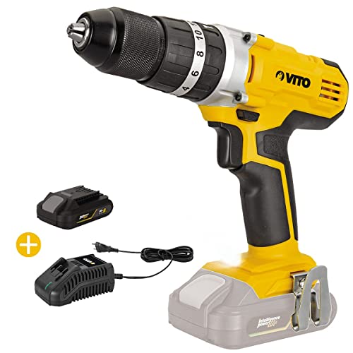VITO - Perceuse Visseuse sans fil 20V Lithium Ion EGO