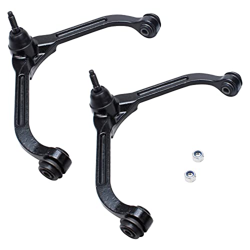 Image of Detroit Axle - 6pc Front End Suspension Kit for 2002 2003 2004 Jeep Liberty, 2 Struts with Coil Spring Assembly 2 Upper Control Arms 2 Lower Ball Joints Replacement