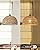 Rattan Hanging Lamp,Boho Pendant Lights,Plug in Cord Hanging Rattan Light,Plug Into Wall Outlet Pendant Light Fixture On/Off Switch for Living,Dinner Room,Bedroom,Kitchen,for E26,without Bulb