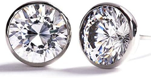 Amazon 京都ジュエリー工房 ピアス メンズピアス キャッチ スタッド 316l 片耳用 スワロフスキー ファセット 面カット キュービック 伏せ込み フクリン プラチナ ホワイトゴールド 天使の涙 05 W1s15 Sw001 5mm スワロフスキー 面カット ピアス 通販