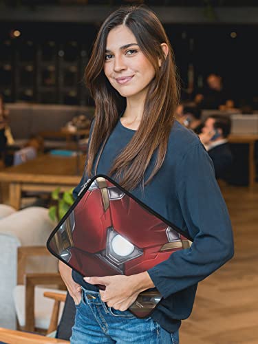 Image of Suit of Armour Printed Laptop Sleeves (15 inch)