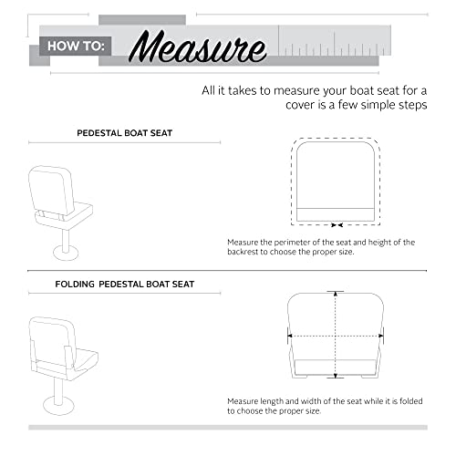 Classic Accessories Stellex™ Folding Boat Seat Cover, Blue, 20"L x 17.25"W x 13"H - Image 2