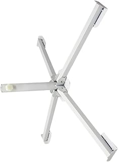 OFFSCH 1 pç Guarda-chuva de praia para areia, suporte de guarda-chuva ao ar livre, suportes de metal de base ajustável, suporte de guarda-sol de jardim, guarda-chuva dobrável grande branco assento de guarda-chuva grande para uso ao ar livre