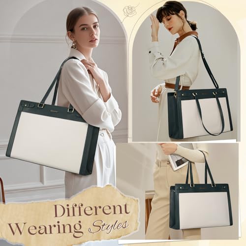 RAINSMORE pu leather tote bag – image 6