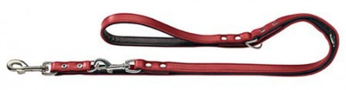 HUNTER Führleine Jeans-Optik – 200 Cm Lang, 18 Mm Breit, Mit Nappaleder Unterlegt, Made In Germany