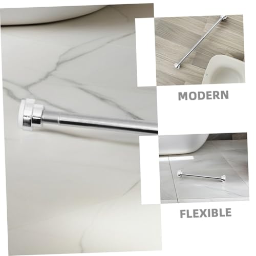 Barre rideau douche sans perçage tringle extensible salle de bain