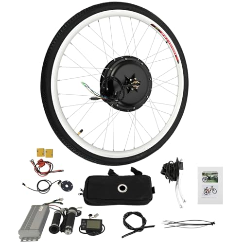 Gdrasuya10 Electric Bicycle Conversion Kit 48V 1000W E-Bike Rear Wheel