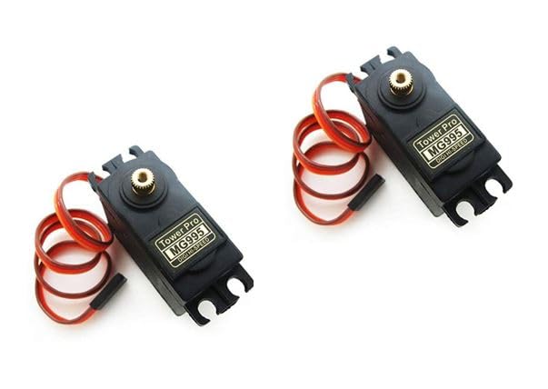 SP Electron MG995 Metal Gear Digital Servo Motor 360º Rotation for RC Helicopter Airplane Boat Robot Controls (2)-image-25