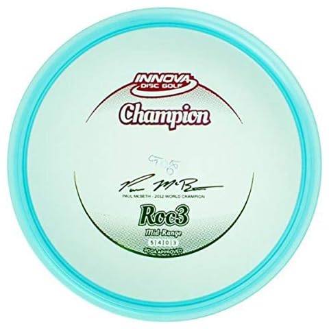 Innova Disc Golf Champion Material Roc 3 Golf Disc, 165-169gm (Colors may vary) Cover