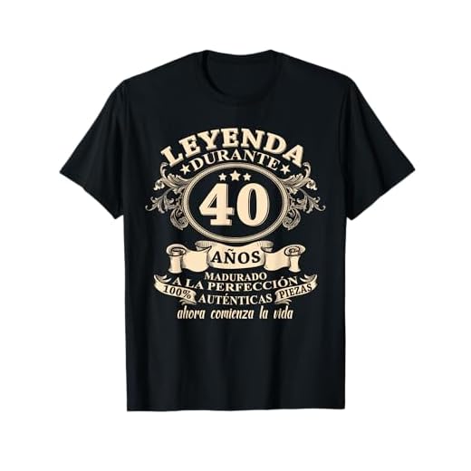Regalo Divertido 40 Cumpleaños Hombres Mujeres 40 Años Camiseta
