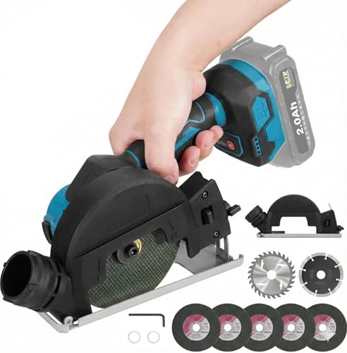 �f�B�X�N�O���C���_�[ �[�d�� 100mm �R�[�h���X �O���C���_�[ �u���V���X���[�^�[ 3�i�ϑ� �ő�12000RPM ���t�]�@�\ �d�ʕ\�� 1000W���o�� �}�L�^18V�o�b�e���[�݊��Ή� �����ؒf/����/���� �؍�/�΍ސؒf DIY�p �u��5��/�΍ޗp