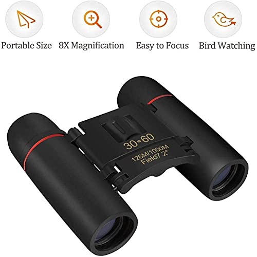 Binoculares compactos plegables 8x para exteriores miniatura 2