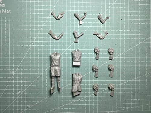 FCBEL 1/35 WWII Tank Soldier Miniatur-Bausatz Harz-Druckgussmodell (3 Personen, kein Panzer) Unmontierter und unbemalter Charakter-Modellbausatz â A751s – Bild 3