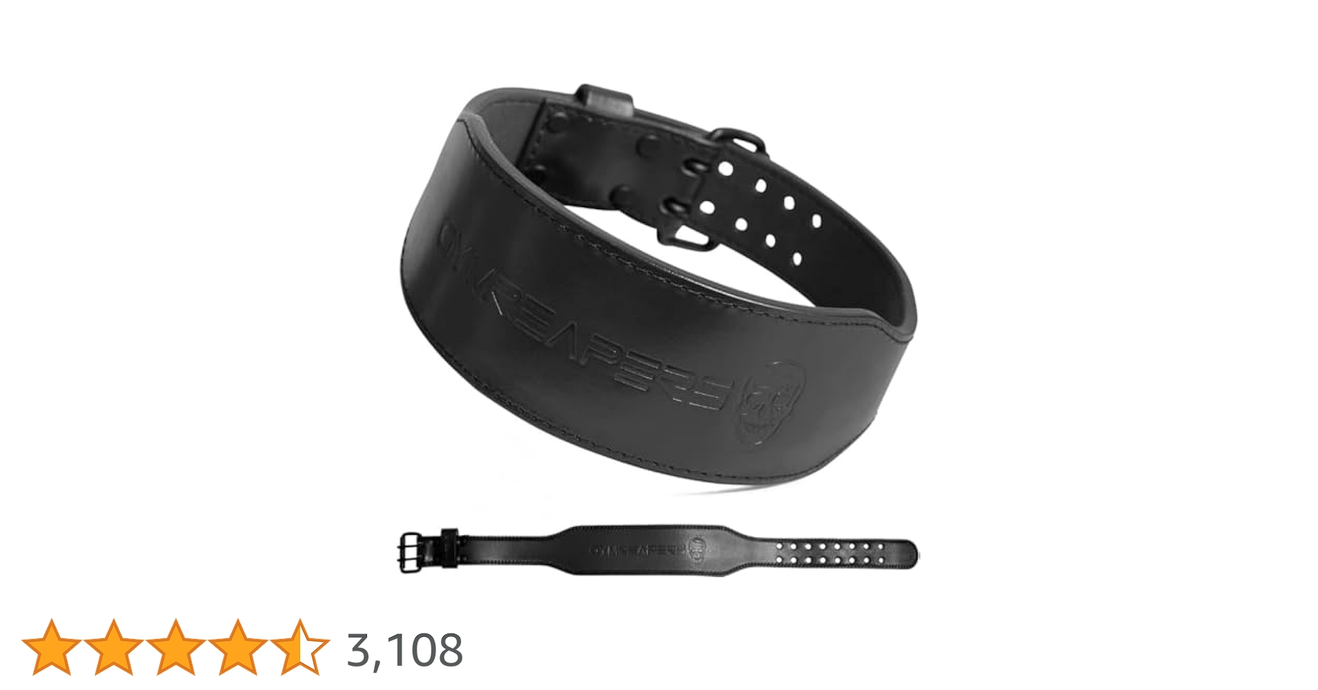 Amazon | Gymreapers ウェイトリフティングベルト - 7mm 高耐久