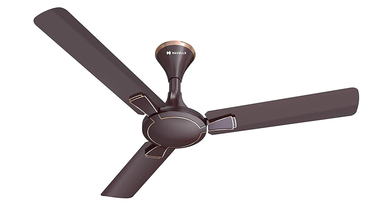 Havells 1200Mm Milor Energy Saving Ceiling Fan (Dusk, Pack Of 1),Chocolate, 1 Star (B0BRG3SW1B) Amazon Price History, Amazon Price Tracker