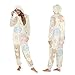 Yuiboo Bear & Bunny Cloud PartyUnisex Adults One Piecing Pajamas for Women Men Costumes with Hood