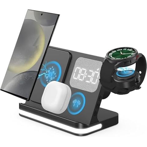 GLILAVOX 4 in 1 Wireless Charger Station Cover