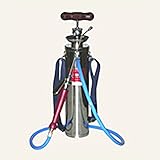 オール真ちゅう製 ホルモン剤専用噴霧機 (蓄圧式)ホルモンスプレー HGS-05NS タンク容量 0.97L 重量 0.88kg 細いので体にフィット 神木製作所 防J 代不