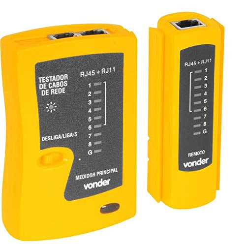 Testador Cabo de Rede com Acess Jg Vonder