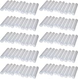 Wild Essentials 100 Pack Fiber Wick Essential Oil Inhaler Refills, 4 cm (1 5/8 inch) Blank Nasal Sticks for On the Go Aromatherapy Compact, Portable, Highly Absorbent, Degradation Resistant