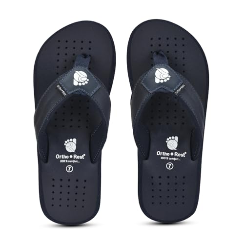 Image of Ortho + Rest Men's Flip Flops, Slippers For Men Daily Use