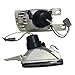 Azoeparts 2X Foglight Fog Light Lamp for VW Golf MK2 1992-1997 (Smoked)