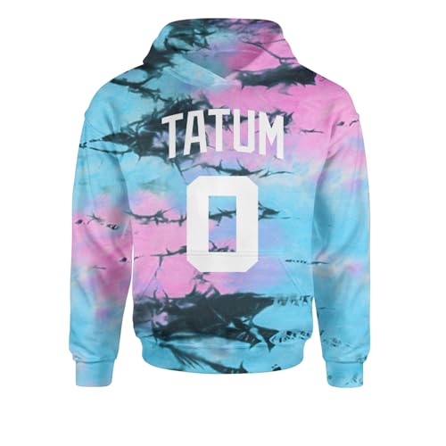 Tatum #0 Boston Basketball Youth-Sized Hoodie, Soft Fleece, Comfortable Fit, Trendy Graphic Design