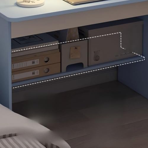 Bureau multifonctionnel avec cage pour optimiser votre petit dortoir