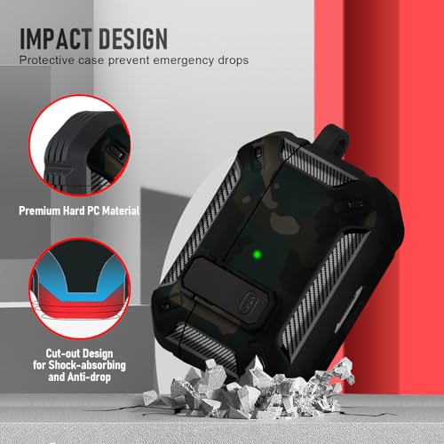 Image of Compatible with Airpods Pro 3 Case(2025),for Airpods Pro 3rd Generation Cases Cover with Keychain Cleaner Kit Soft Silicone Shockproof Cover for Women Men