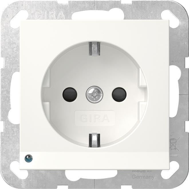 SCHUKO LED-Leuchte + SH System 55 Reinwe GIRA 417027